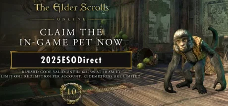 Jeu gratuit Elder Scrolls Online: Free In-Game Pet Code