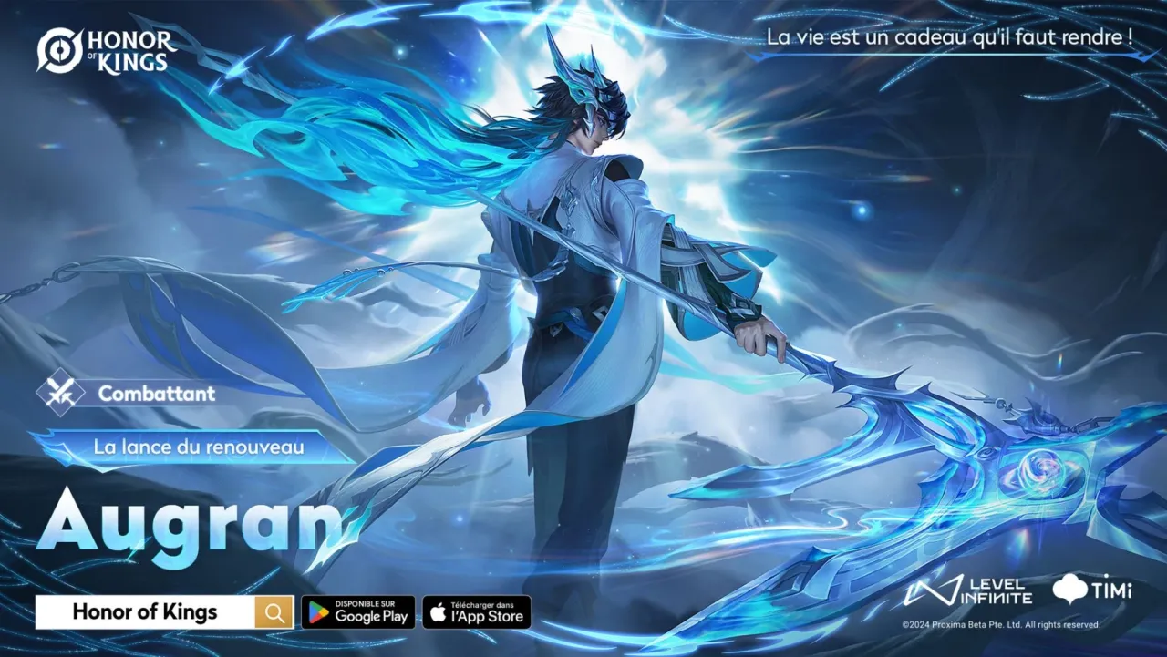 Image de l'article Honor of Kings accueille le nouveau héros Augran