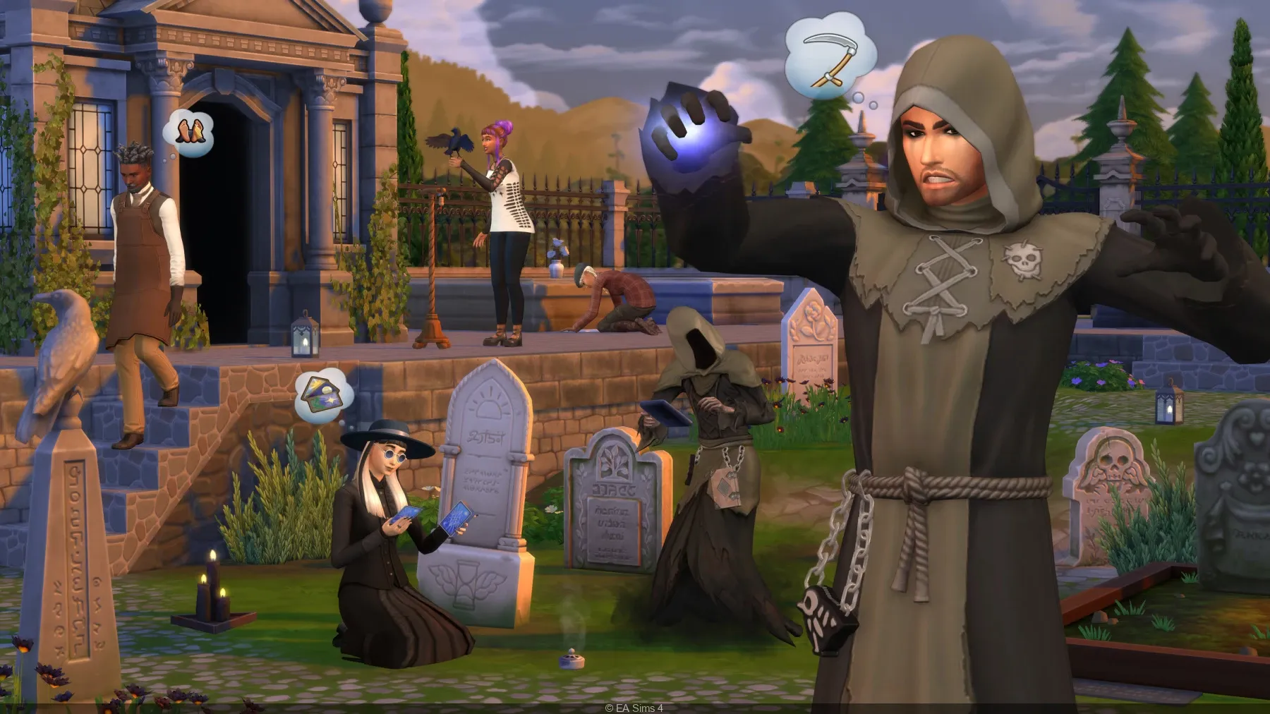Image de l'article Les Sims 4 À la Vie, à la Mort : Lancement Imminent du Pack d'Extension
