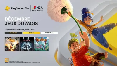 Image de l'articleLes jeux gratuits du mois de Décembre et célébration du 30ème anniversaire de PlayStation