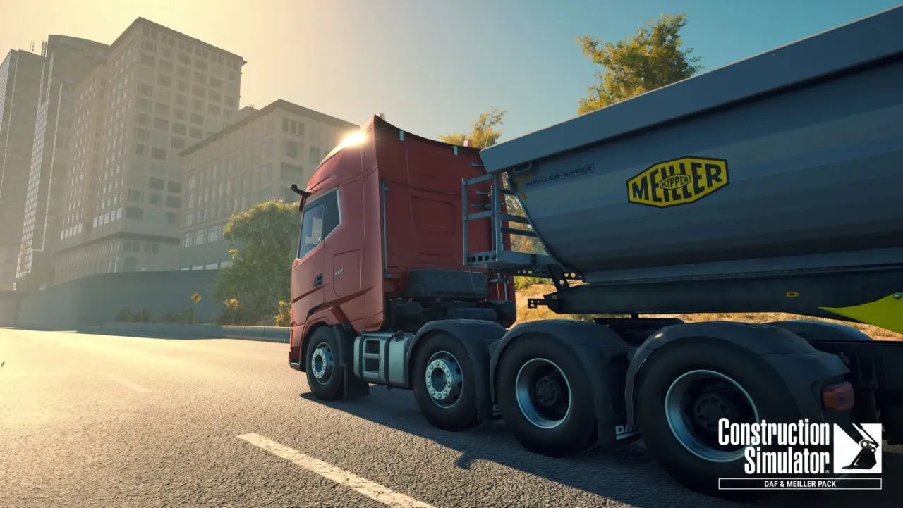 Image de l'article Construction Simulator : Nouveaux DLC DAF et MEILLER et Cosmetic Pack 3 Disponibles Dès Maintenant