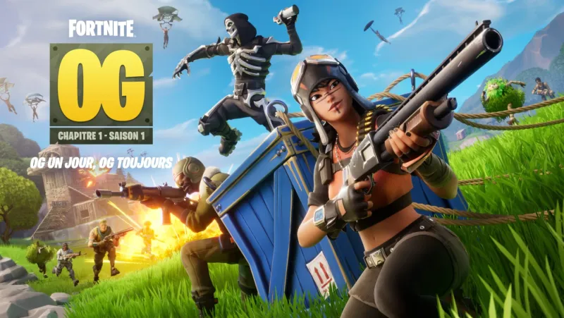 Image de l'articleFortnite OG Saison 1 Chapitre 1 : Date et heure de sortie, Pass OG et Loot enfin dévoilées