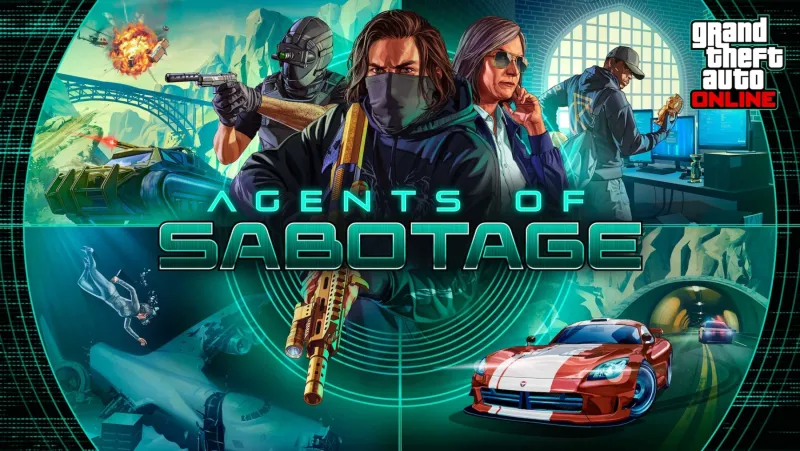 Image de l'articleGTA Online : Agents saboteurs débarque le 10 décembre !