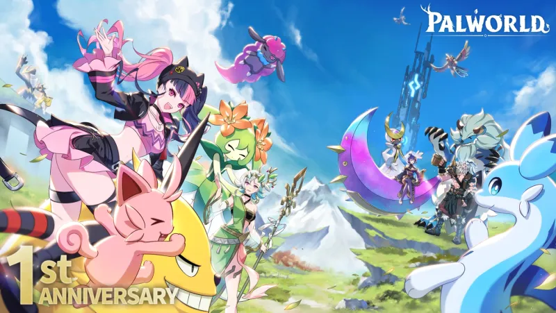 Image de l'articlePremière anniversaire de Palworld ! La feuille de route du jeu révélée pour 2025