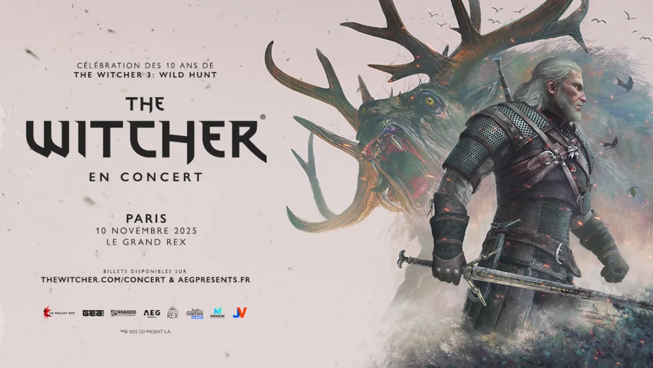 Image de l'articleMaximum Entertainment France s'associe à AEG Presents pour un concert unique autour de The Witcher au prestigieux Grand Rex à Paris