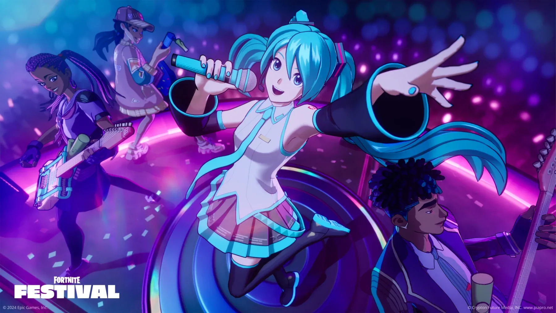 Image de l'article Fortnite x Hatsune Miku : L’événement de la saison 7 dès le 14 janvier 2025, tous les détails