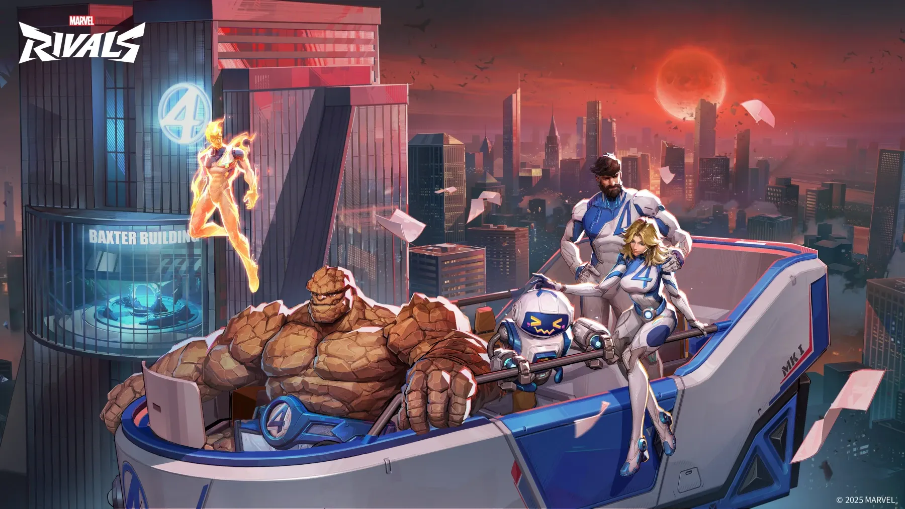 Image de l'article  Marvel Rivals : Les 4 Fantastiques Rejoignent le Jeu le 6 Janvier 2025