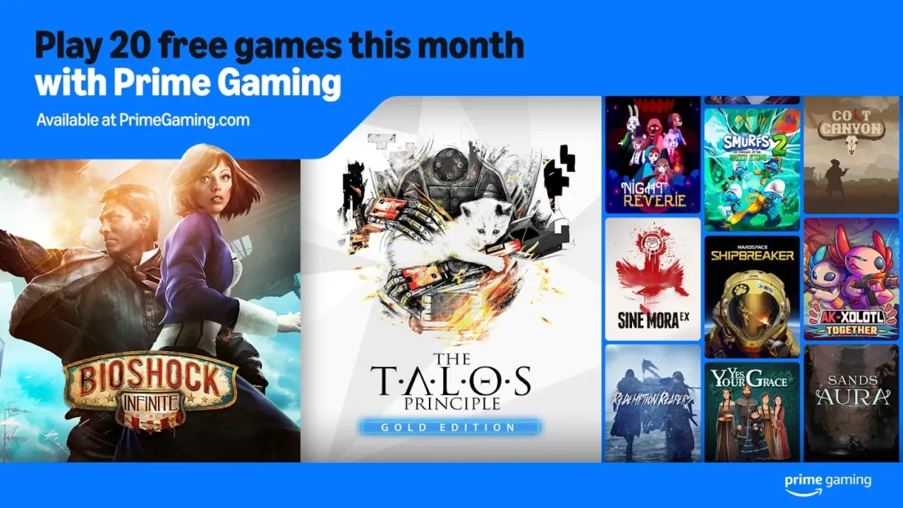 Image de l'article Les jeux gratuits Amazon Prime Gaming de février 2025 : une sélection exceptionnelle