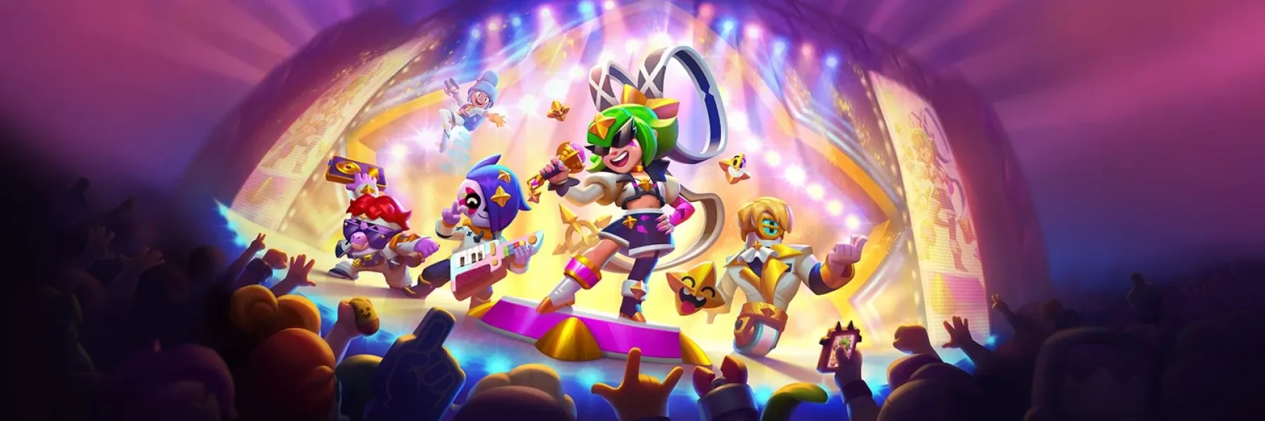Image de l'article Découvrez le Brawler Melodie et Buzz l'éclair gratuitement dans le Brawl Pass