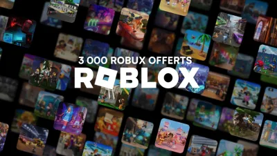 Image de l'articleINFINITY AREA vous fait gagner une carte cadeau de 3 000 Robux sur Roblox