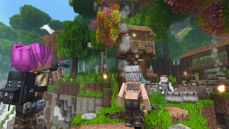 Image Tesera : un jeu sandbox au style Minecraft à découvrir absolument