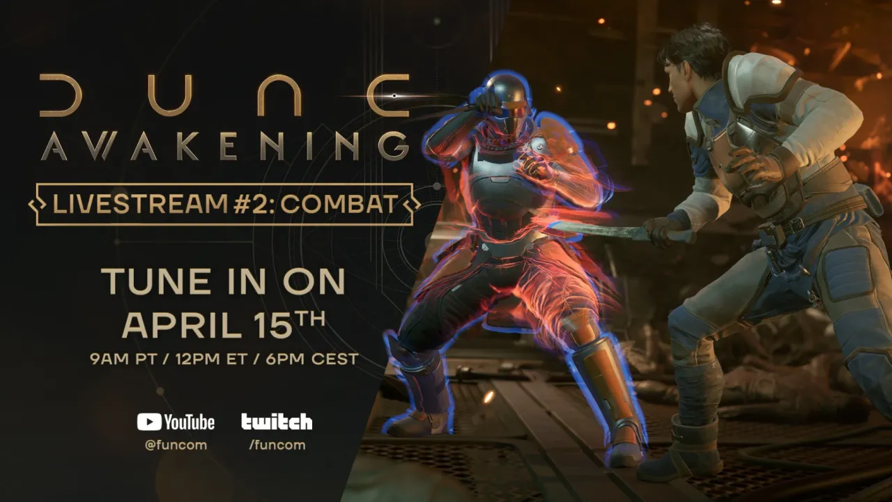 Image de l'articleCombat, guildes et plus dans le prochain stream de Dune: Awakening