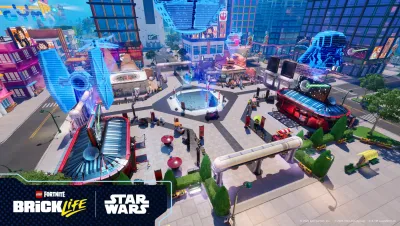 Image de l'articleLEGO Fortnite Star Wars arrive dans Brick Life et Odyssey avec un événement intergalactique