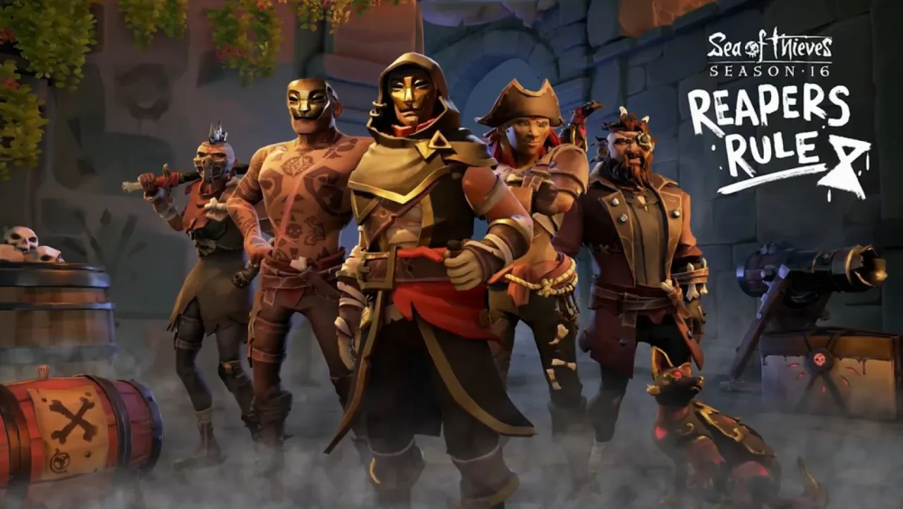Image de l'articleSea of Thieves saison 16 : Reapers Rule arrive avec une ambiance plus sombre