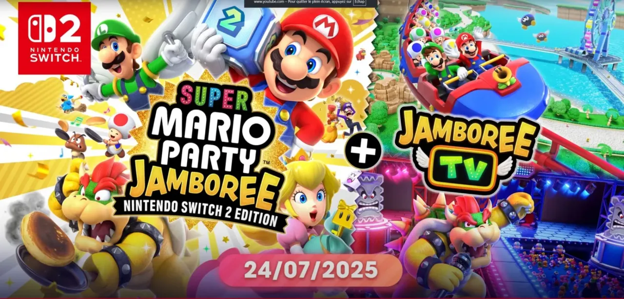 Image de l'article Super Mario Party Jamboree revient sur Switch 2 avec un mode caméra