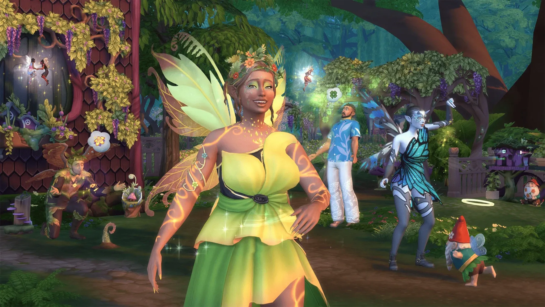 Image de l'article Les Sims 4 Nature enchantée : un trailer magique avant la sortie