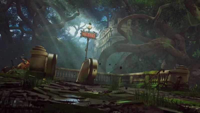 Image Forest Reigns dévoile le métro parisien : une immersion post-apo bluffante