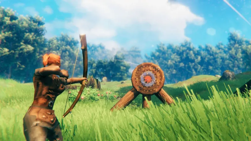 Image Valheim dévoile ses souterrains sinueux et peaufine la mécanique de l’arc