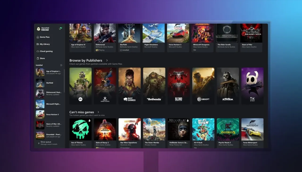 Image de l'article Jeux Steam sur Xbox : l’application Xbox PC change la donne dés cette semaine