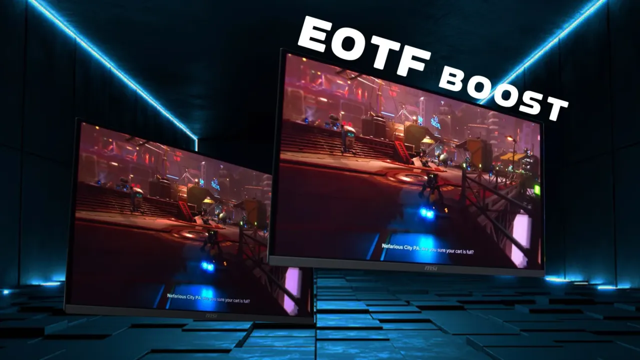 Image de l'articleEcran OLED : MSI dévoile le nouveau mode EOTF Boost pour ses moniteurs OLED