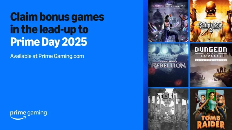 Image Prime Gaming juillet 2025 : la liste des jeux gratuits pour un été plein de surprises