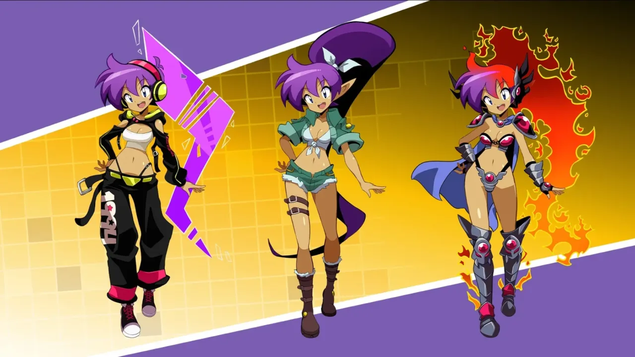 Image de l'article Shantae Advance : Risky Revolution annonce sa date de sortie sur PlayStation et ses costumes