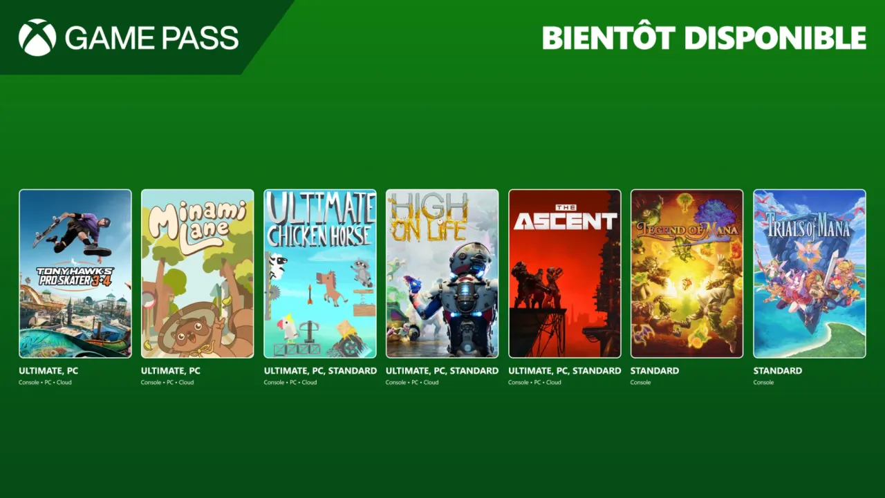 Image de l'articleXbox Game Pass, liste des jeux de juillet 2025