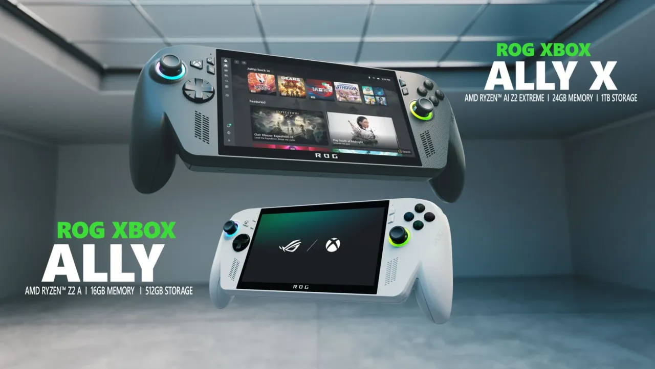 Image de l'article ROG Xbox Ally : Microsoft officialise une date de sortie en octobre pour sa console portable