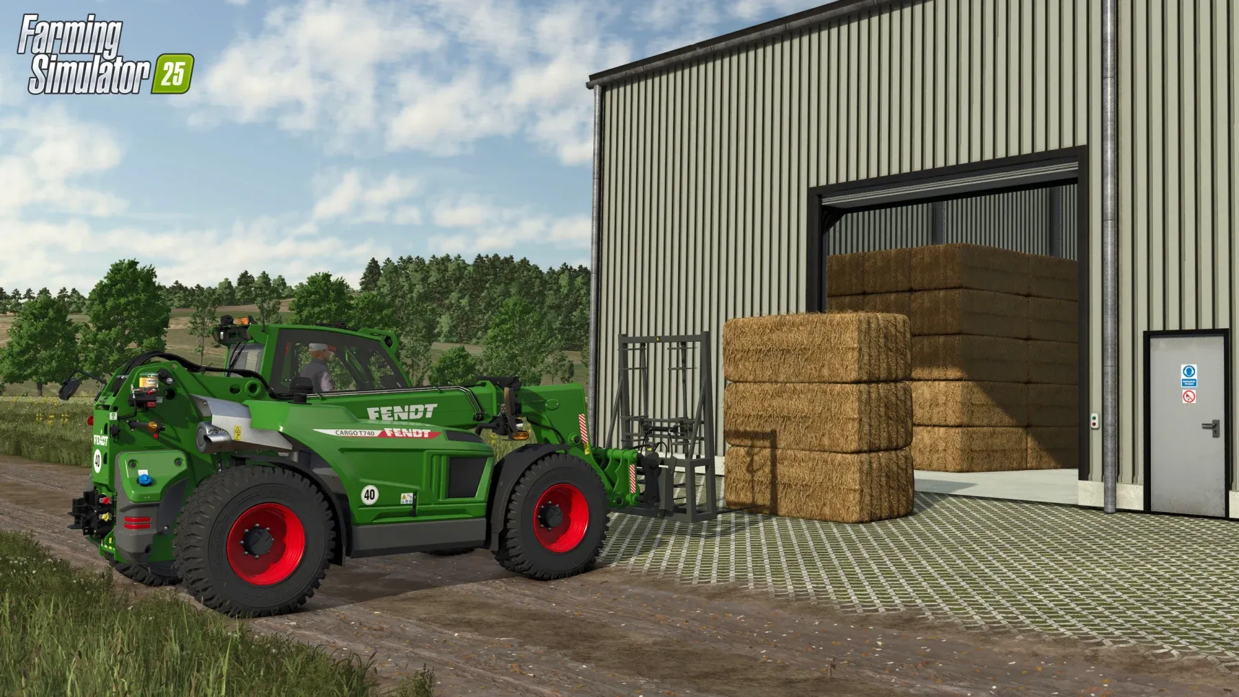 Image de l'article Straw Harvest est de retour, un pack gratuit disponible sur Farming Simulator 25