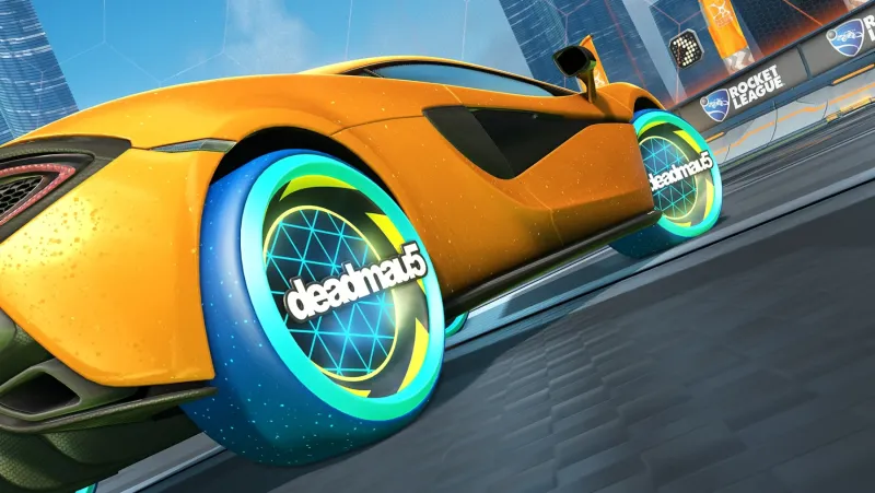 Image Deadmau5 x Rocket League : une collaboration électrisante pour les 10 ans du jeu
