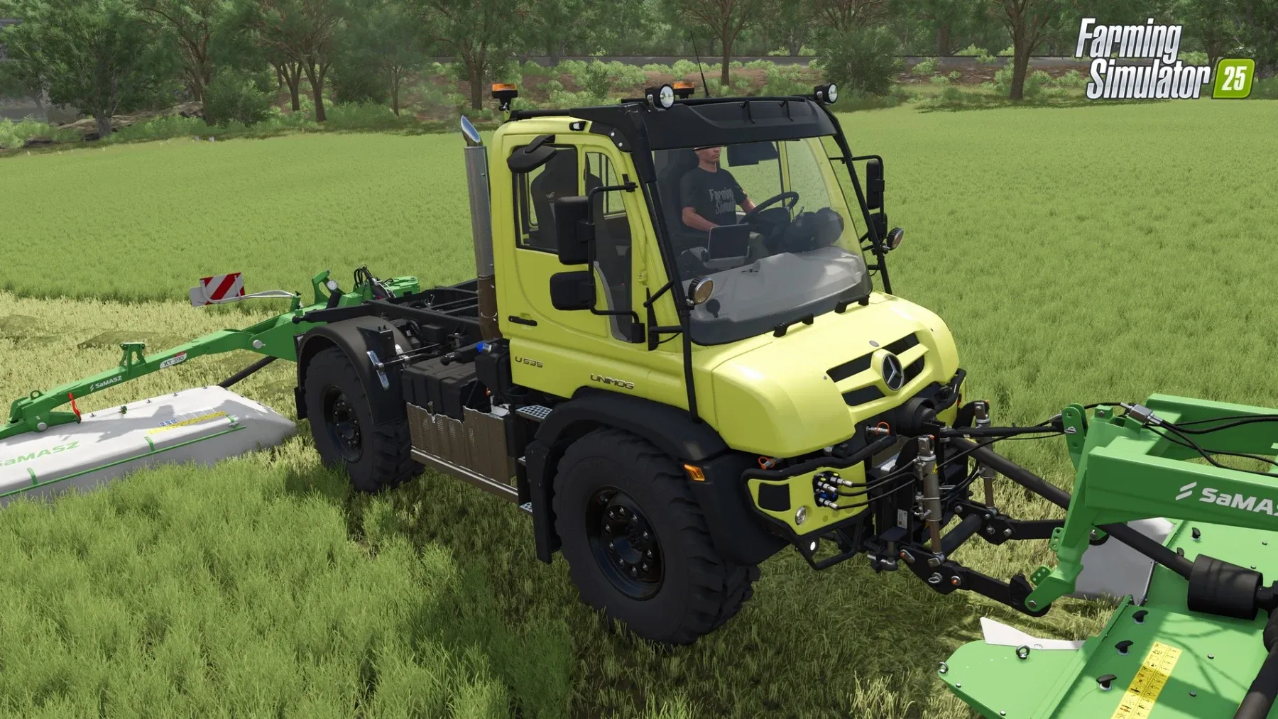 Image de l'article Farming Simulator 25 accueille Mercedes-Benz Trucks dans un pack premium