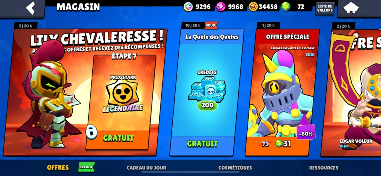 Image de l'article Une surprise dans Brawl Stars : 200 crédits offerts grâce au lancé du D20, jour 8