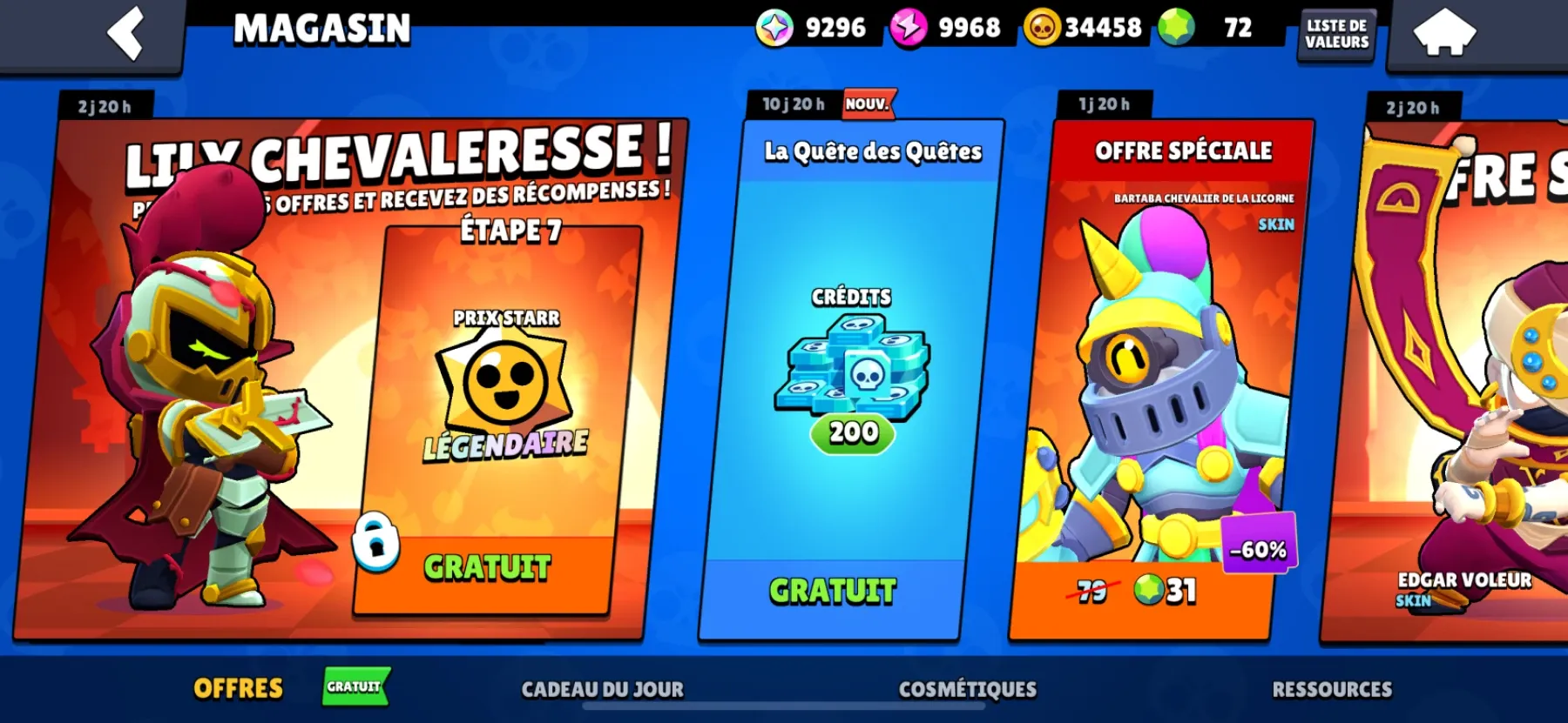 Image de l'article Une surprise dans Brawl Stars : 200 crédits offerts grâce au lancé du D20, jour 8