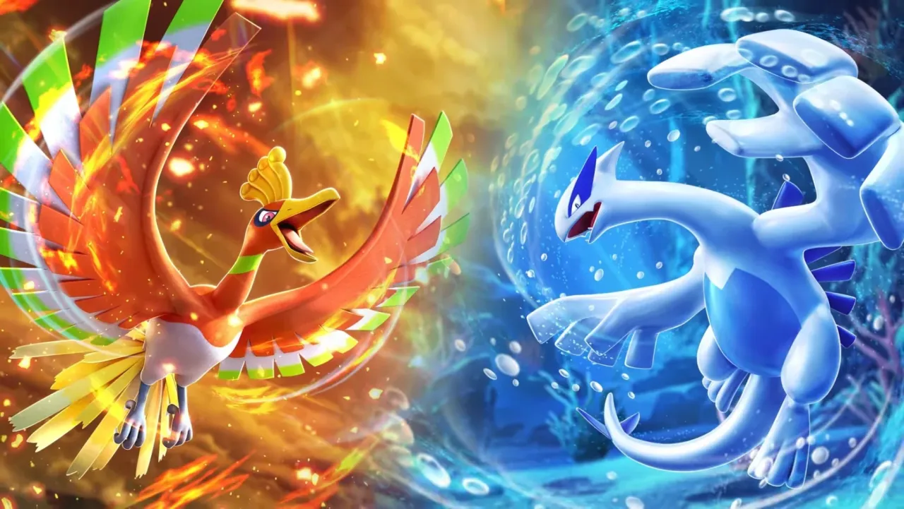 Image de l'article Pokémon TCG Pocket dévoile ses nouvelles cartes immersives de Ho-Oh et Lugia