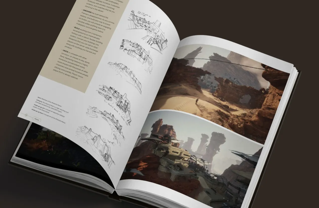 Image de l'articlePréachetez le livre The Art and Making of Dune: Awakening