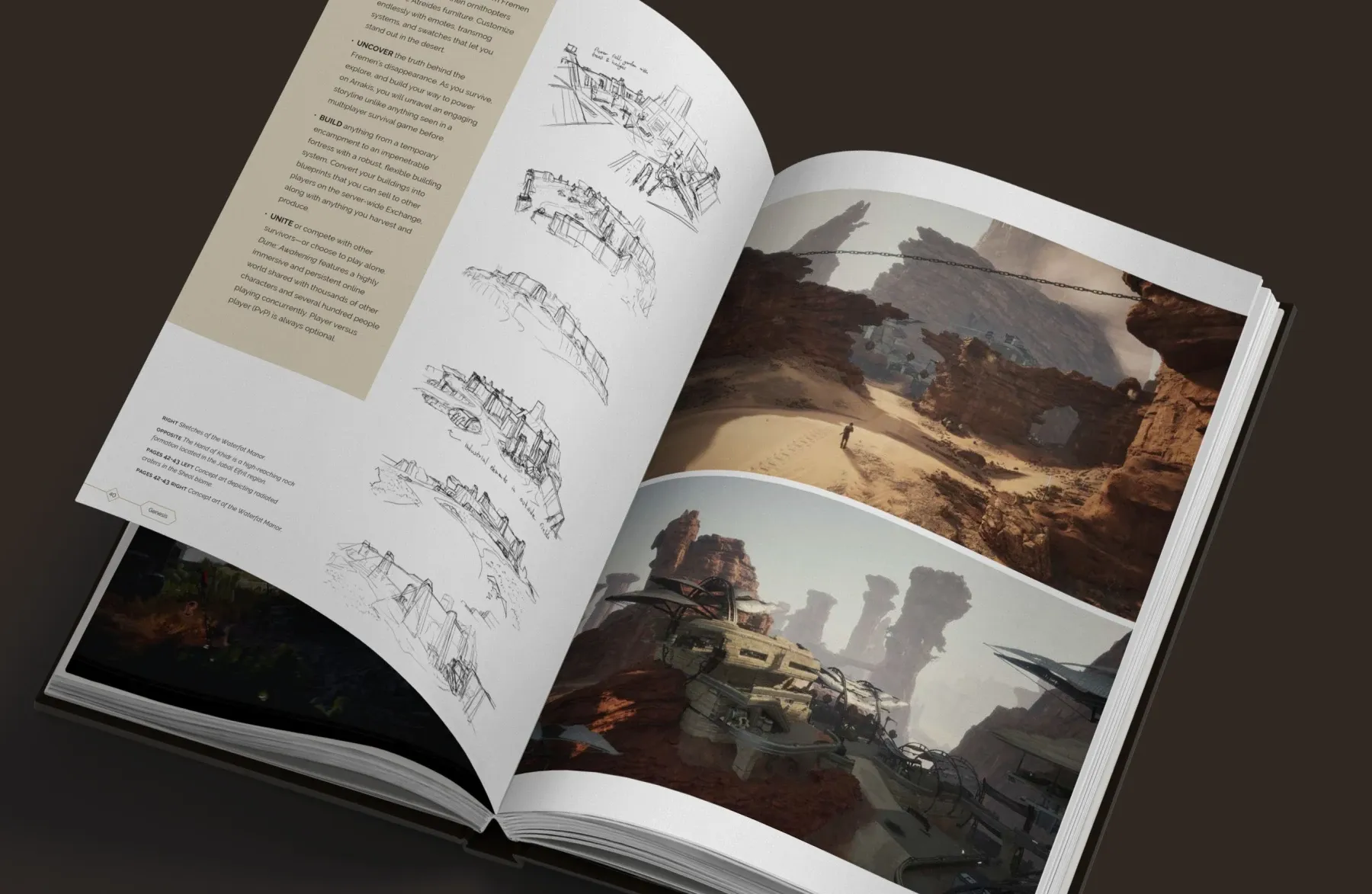 Image de l'article Préachetez le livre The Art and Making of Dune: Awakening