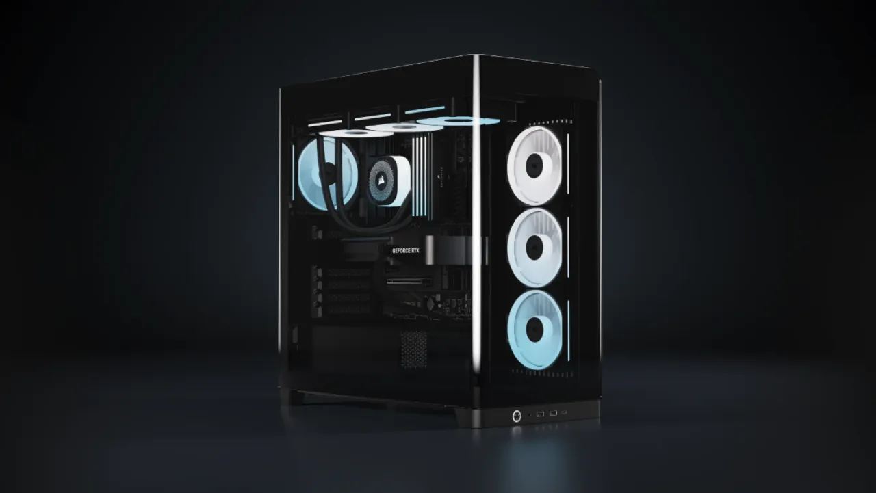 Image de l'article Une vitrine technologique pour PC haut de gamme : le boîtier CORSAIR FRAME 4500X