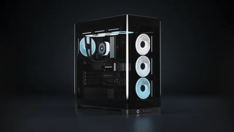 Image de l'articleUne vitrine technologique pour PC haut de gamme : le boîtier CORSAIR FRAME 4500X