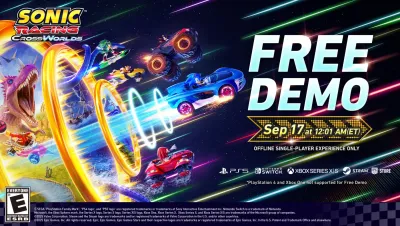 Image de l'articleSonic Racing: CrossWorlds, une démo attendue la semaine prochaine