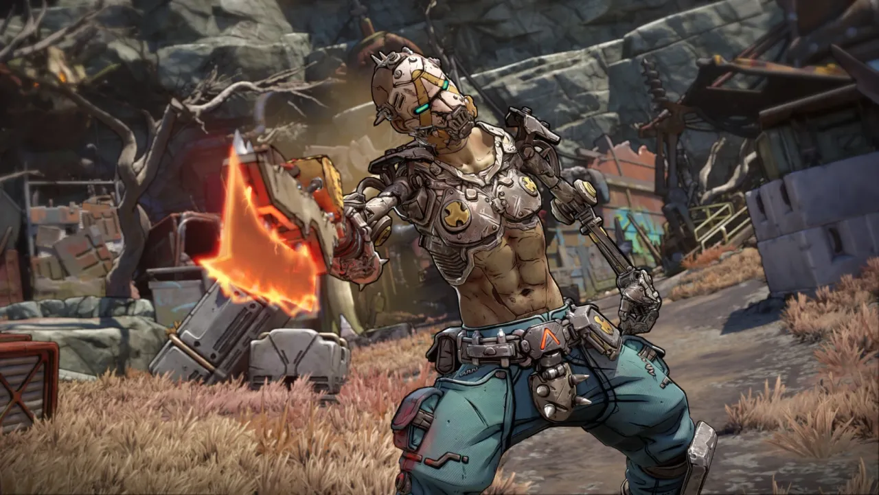 Image de l'article Borderlands 4 : C4SH, le nouveau Chasseur de l'Arche robot, se dévoile pour le premier DLC