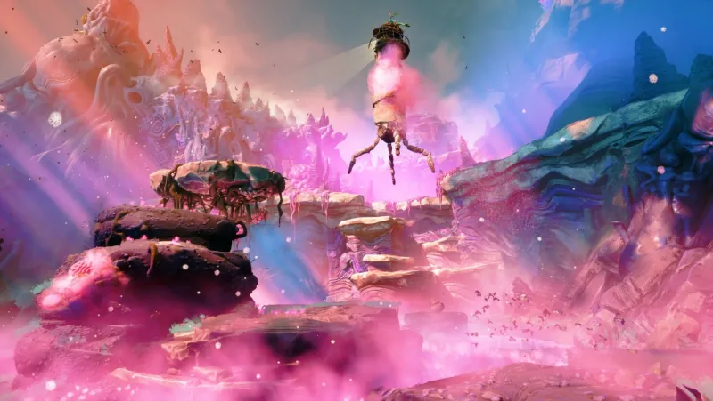 Image du test de jeu vidéo Test du jeu Keeper : Après Psychonauts 2 Double Fine nous emmène dans une aventure pleine d'émotions