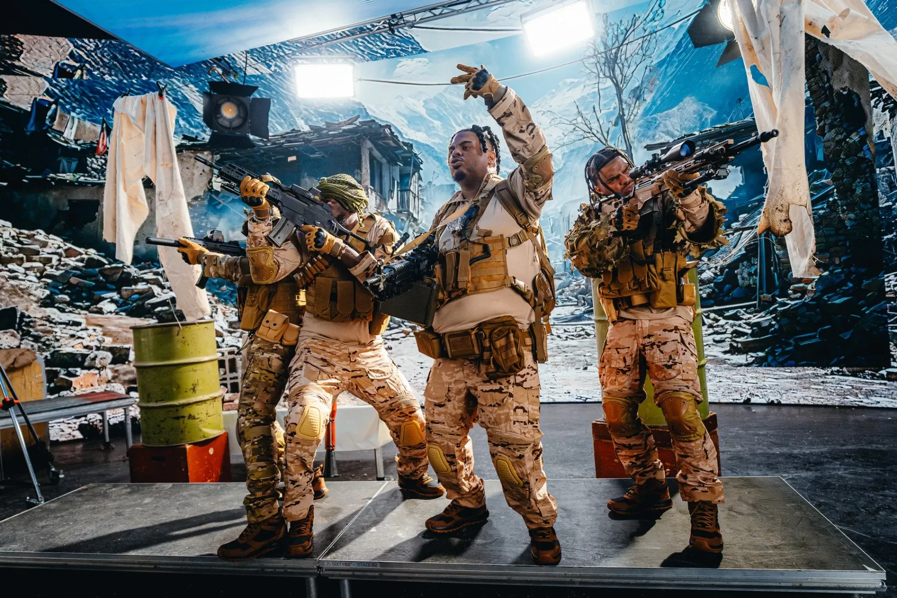 Image de l'article Battlefield 6 s’associe à Naza, Keblack, Gradur et Dadi pour le son événementiel BANG BANG BANG