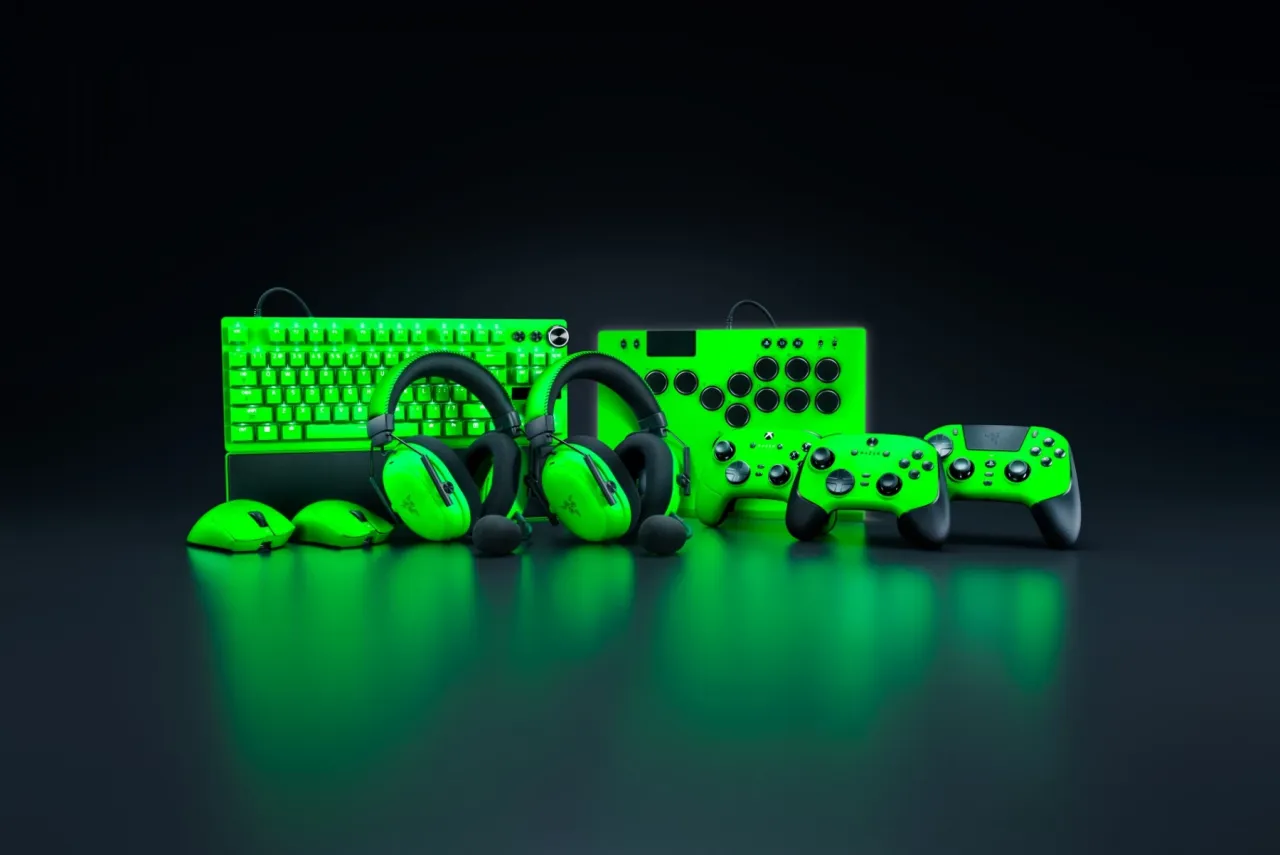 Image de l'article Razer parie tout sur le vert : la nouvelle collection Esports Green arrive pour les pros