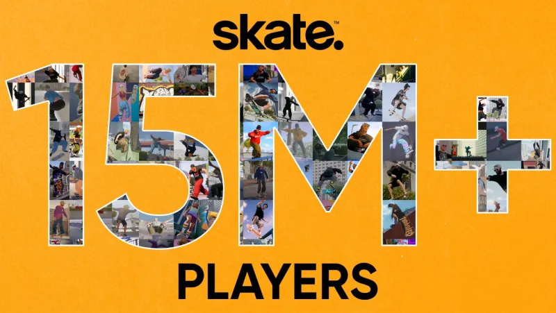Image skate. : 15 millions de joueurs, la Saison 1 est lancée, c'est un carton
