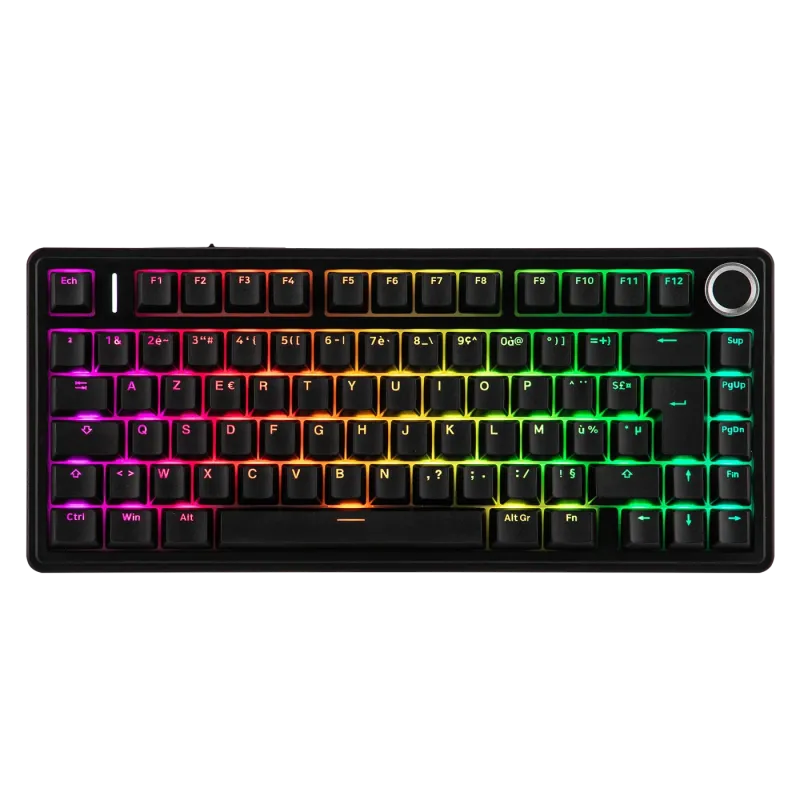 Image du test de jeu vidéo Test Epomaker x Aula F75 : Le clavier mécanique custom est enfin en AZERTY