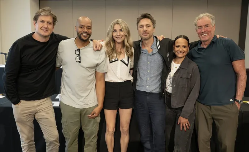 Image de l'articleScrubs reboot : Le tournage a commencé, Zach Braff et Donald Faison officiellement de retour