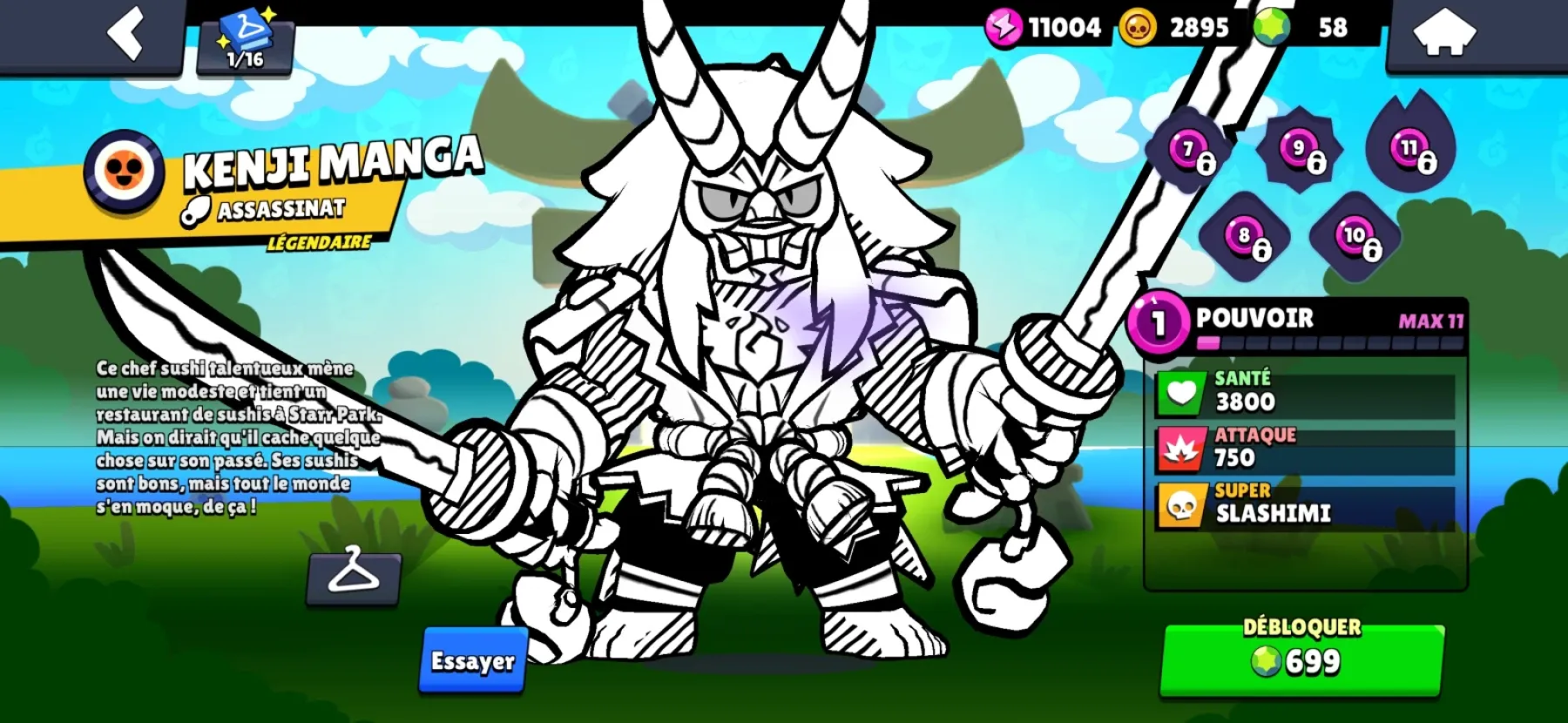 Image de l'article Comment obtenir le Skin Kenji Manga gratuit sur Brawl Stars avant demain