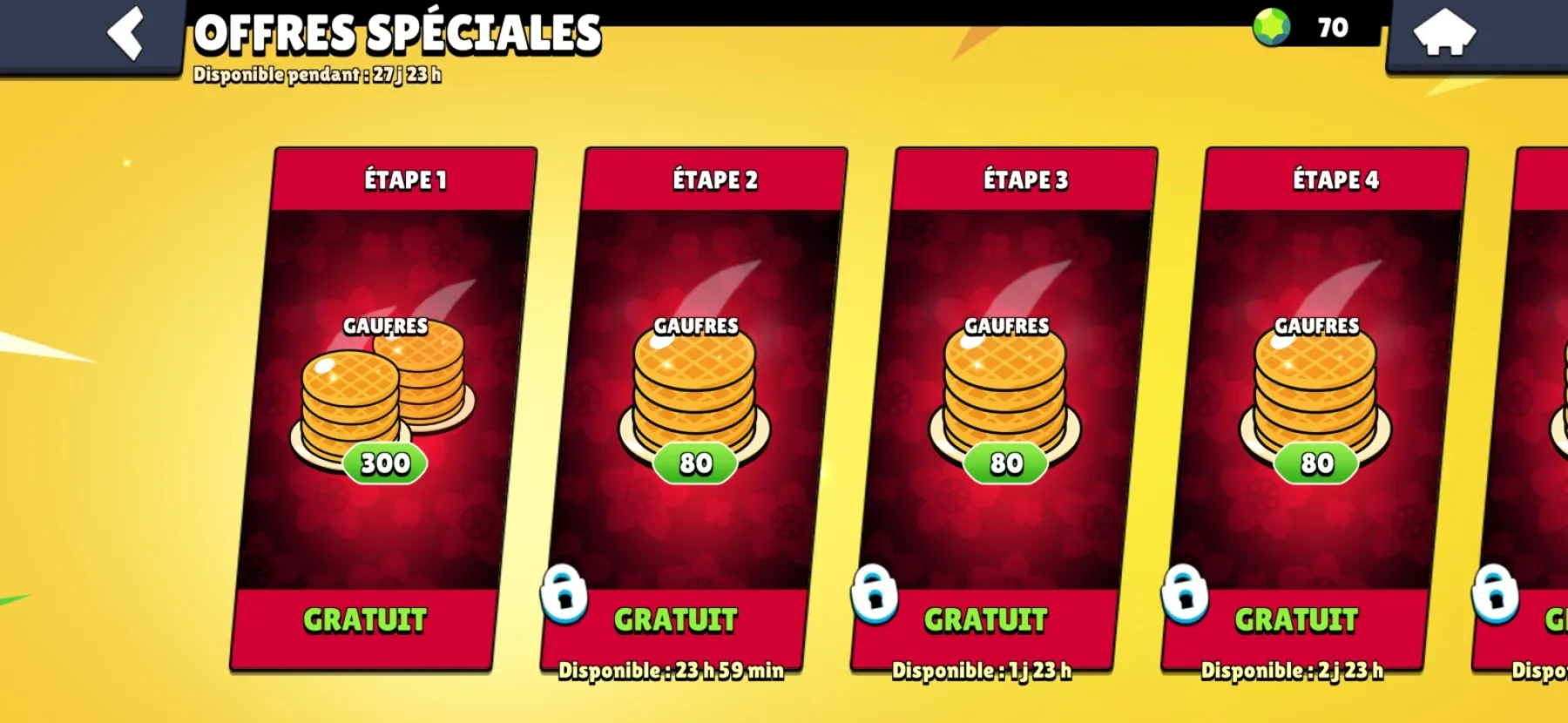 Image de l'article Brawl Stars offre 300 Gaufres gratuites: voici comment les récupérer