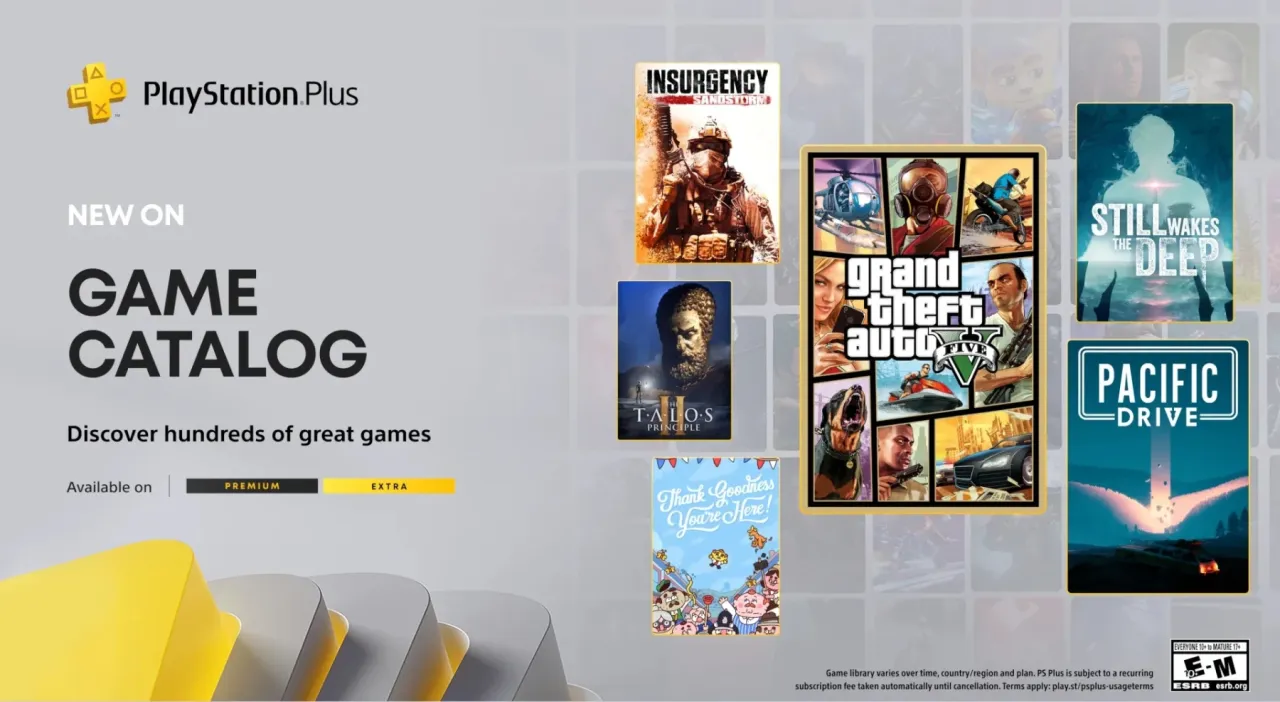 Image de l'articlePlayStation Plus pour novembre 2025 : Grand Theft Auto V, Pacific Drive, Still Wakes the Deep et plus