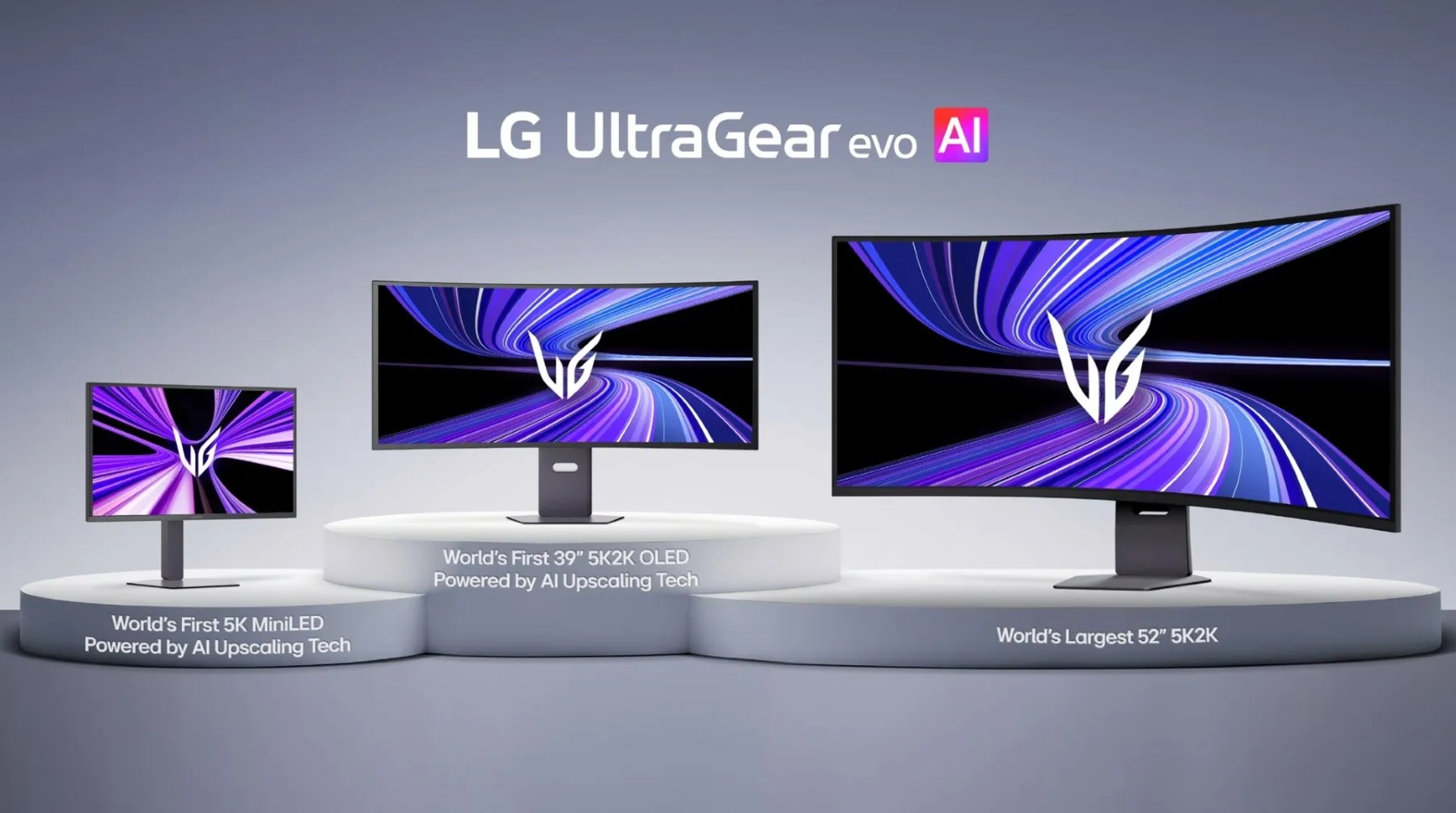 Image de l'article LG annonce une nouvelle génération d'écrans Ultrawide avec processeur IA intégré